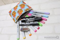 画像5: ■数量限定■テキスタイルポーチ(Ｓサイズ)_[てまり柄]