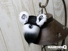 他の写真1: ◆M:E×MAMEDENQ◆モコモコノイトコ (Ver.HAT＋耳パーツ)_ホワイト＆ブラック