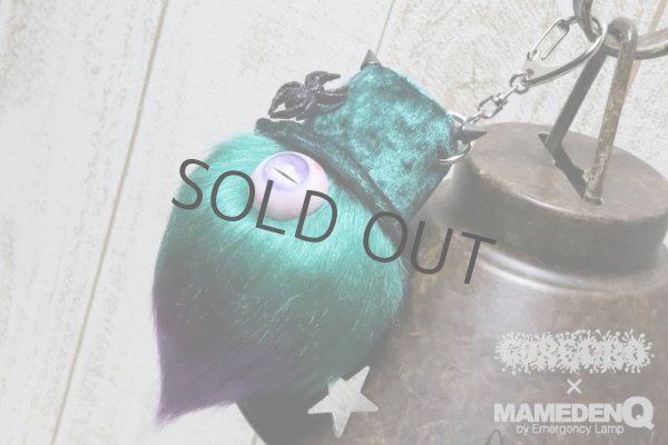 画像6: ◆GOREGRO×MAMEDENQ◆モコモコノコ_[Ver.custom/グリーン＆パープル] (6)