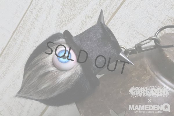 画像1: ◆GOREGRO×MAMEDENQ◆モコモコノコ_[Ver.custom/オオカミＡ＆ブラック] (1)