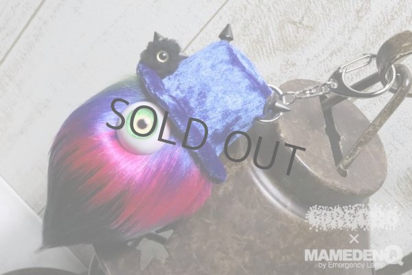 画像1: ◆GOREGRO×MAMEDENQ◆モコモコノコ_[Ver.custom/レインボーＡ＆ブラック] (1)