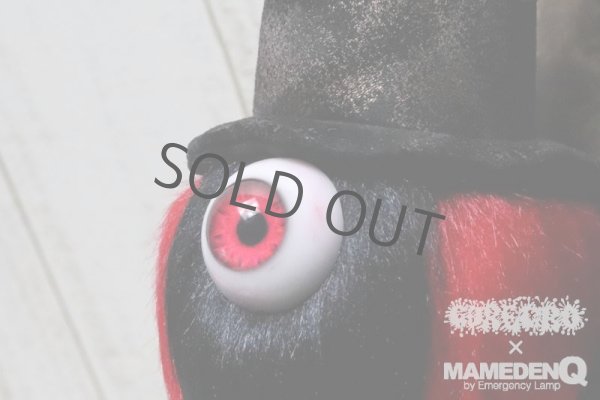 画像9: ◆GOREGRO×MAMEDENQ◆モコモコノコ_[Ver.custom/ブラック＆レッド] (9)