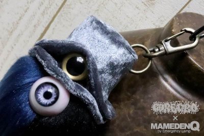 画像2: ◆GOREGRO×MAMEDENQ◆モコモコノコ_[Ver.custom/アイアンブルー＆ブラック]