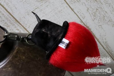 画像3: ◆GOREGRO×MAMEDENQ◆モコモコノコ_[Ver.custom/ブラック＆レッド]