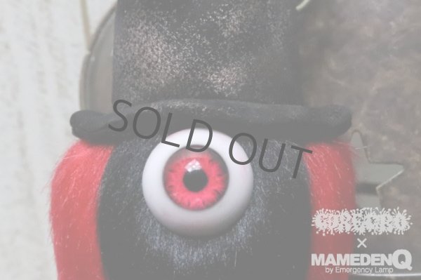 画像8: ◆GOREGRO×MAMEDENQ◆モコモコノコ_[Ver.custom/ブラック＆レッド] (8)