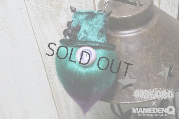 画像3: ◆GOREGRO×MAMEDENQ◆モコモコノコ_[Ver.custom/グリーン＆パープル] (3)