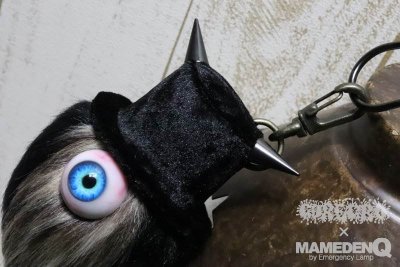 画像2: ◆GOREGRO×MAMEDENQ◆モコモコノコ_[Ver.custom/オオカミＡ＆ブラック]