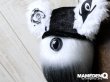 画像12: ◆M:E×MAMEDENQ◆モコモコノイトコ (Ver.HAT＋耳パーツ)_ホワイト＆ブラック (12)