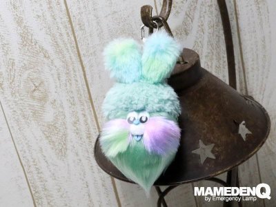 画像1: ◆custom◆モコモコノコ (Ver.ラビット帽)_ペールミント
