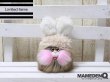画像1: ◆custom◆モコモコノコ (Ver.ラビット帽)_ウサギＢ (1)